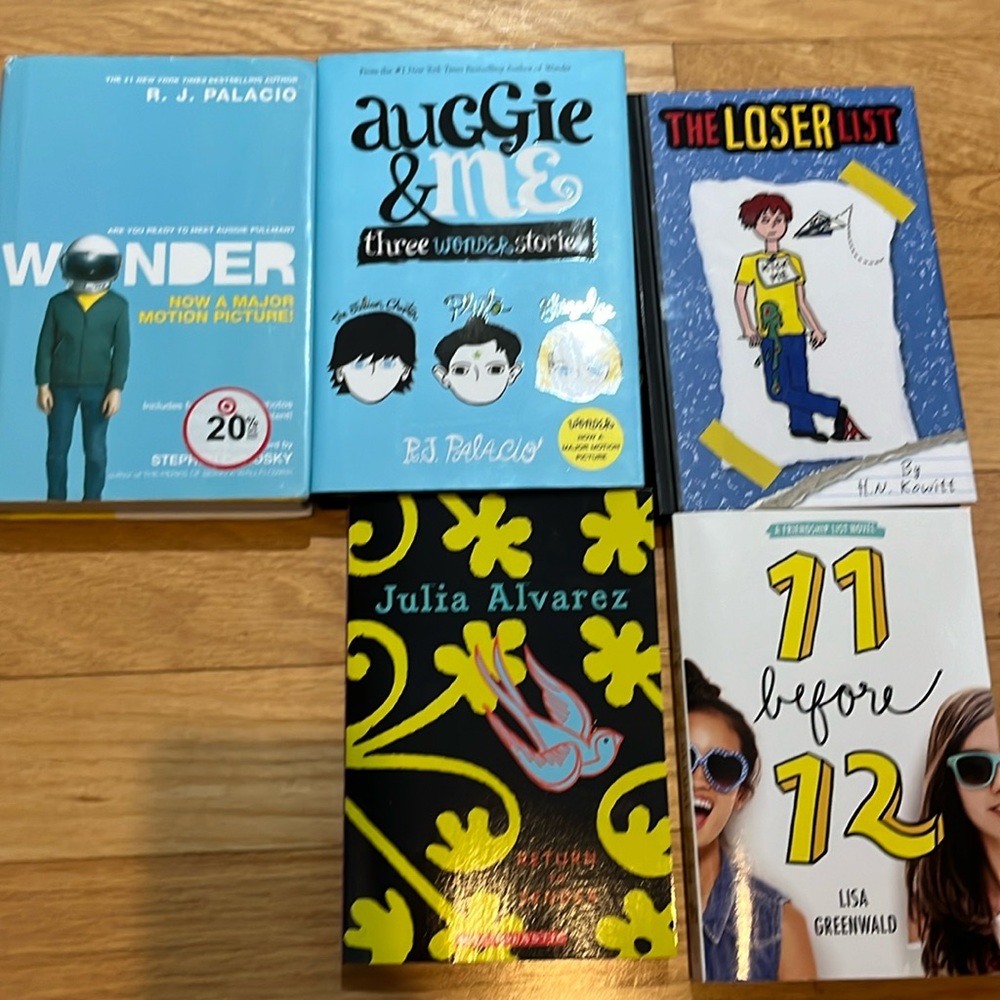 Ot of tween teen books